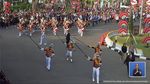 Isra Mashel Pimpin Drum Corps Pelopor Cenderawasih di Kirab Bendera Merah Putih