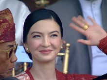 Momen-momen Selebritas di Upacara HUT ke-81 RI di Istana Merdeka
