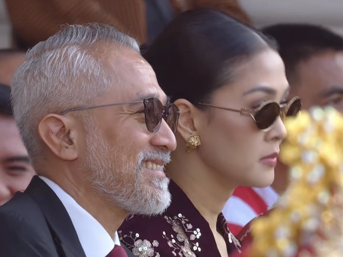 Luna Maya, Anggu C Sasmi, Raline Shah hadiri upacara HUT RI