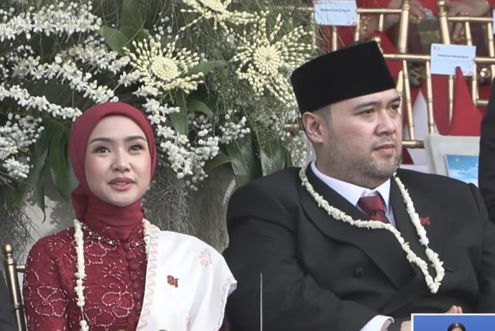 Luna Maya, Anggu C Sasmi, Raline Shah hadiri upacara HUT RI
