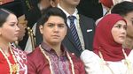 Deretan Selebritas Hadiri Upacara Penurunan Bendera HUT RI di Istana Merdeka