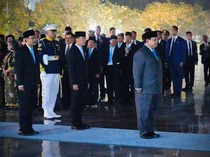 Momen Prabowo Pimpin Ziarah Nasional dan Renungan Suci di TMPNU Kalibata