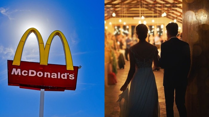Nikah di Gerai McD Tempatnya Kerja, Wanita Ini Masih Layani Pelanggan!