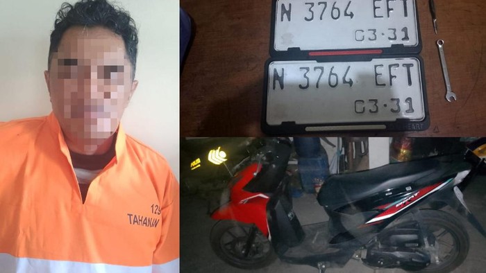 Pelaku curanmor di Malang