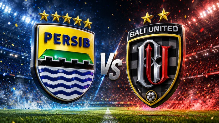 Persib Bandung vs Bali United.