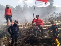 Mulai Batuk-Pilek, Petugas Karhutla di Palangka Raya Periksa Kesehatan