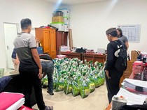 Polda Babel dan Satlap Tri Cakti Temukan 1,6 Ton Timah di Belitung