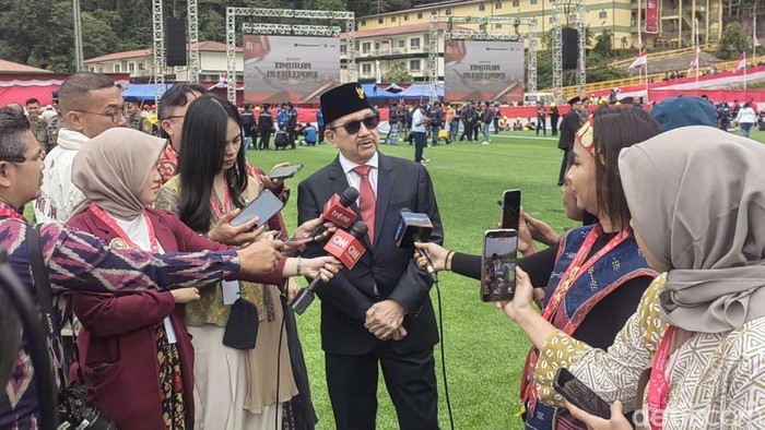 Presiden Direktur PT Freeport Indonesia Tony Wenas