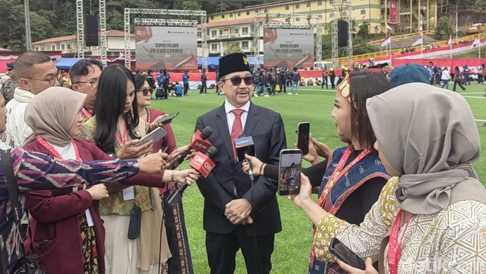 Presiden Direktur PT Freeport Indonesia Tony Wenas