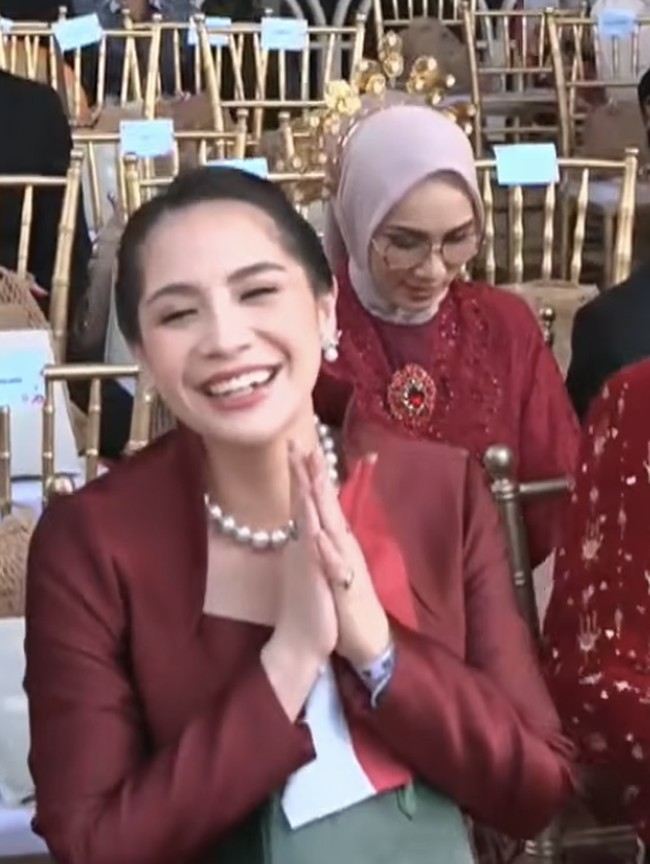 Raffi Ahmad dan Nagita Slavina Kompak saat HUT RI Ke-81 di Istana Merdeka