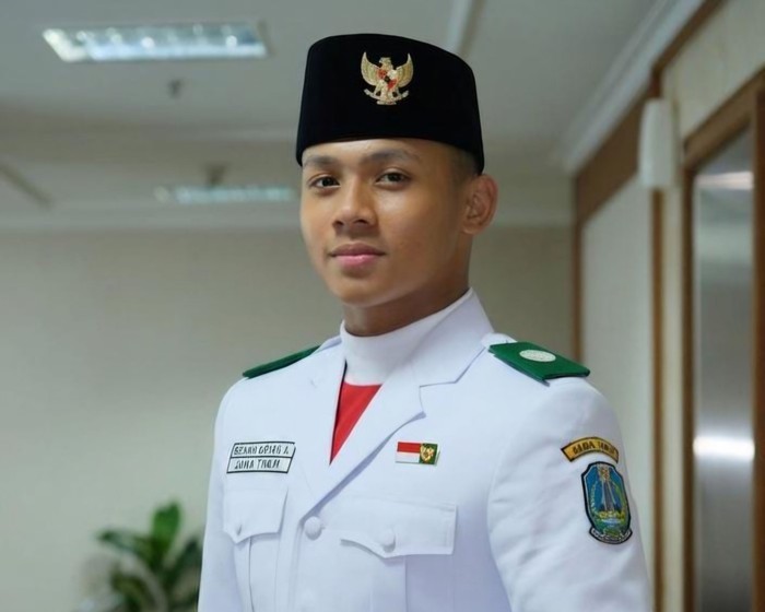 Reihan Nifan Arkana , Siswa SMA 2 Taruna Pamong Praja Bojonegoro Jadi Paskibraka Nasional