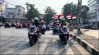 Ribuan Pengguna PCX Gelar Konvoi Merdeka