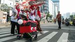 Semarak Pawai Kemerdekaan Warga Warnai Kawasan Dukuh Atas