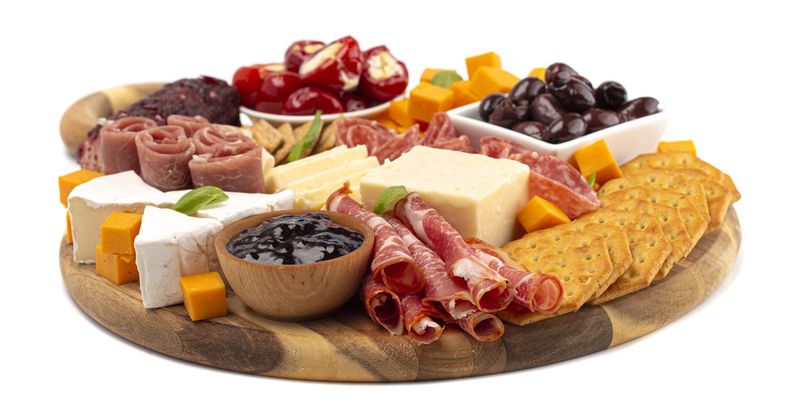 Snack platter.