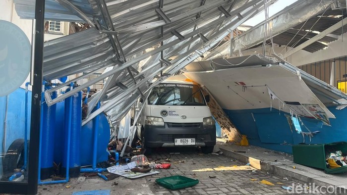Kondisi SPPG Mojokerto Puri Medali pascaledakan