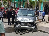 6 Mobil-Motor Tabrakan Beruntun Usai Upacara HUT RI di Tolitoli, 6 Orang Luka