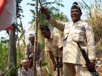 Aksi Teatrikal Perang Kemerdekaan RI di Jembatan Lama Kertosono Nganjuk