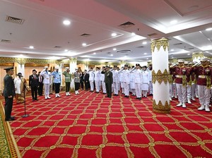 2 Tim Paskibraka HUT ke-81 RI: Indonesia Berdaulat dan Indonesia Adil Makmur