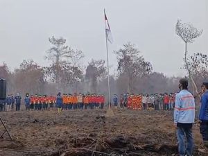 Lahan Bekas Karhutla di Kubu Raya Jadi Lokasi Upacara HUT RI