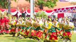 Meriahnya Ragam Pertunjukan Seni Saat Upacara HUT Ke-81 RI di Grahadi