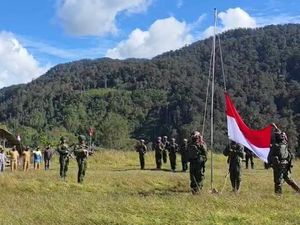15 Tahun Terisolasi, Warga Ugimba Kibarkan Bendera Merah Putih Saat HUT RI