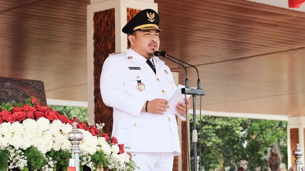Upacara peringatan HUT ke-81 Kemerdekaan RI di Subang. Upacara peringatan HUT ke-81 Kemerdekaan RI di Subang.