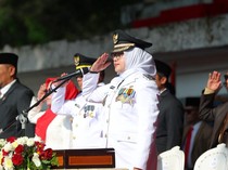Semarak Upacara HUT ke-81 RI di Banyuwangi Diwarnai Pentas Kesenian