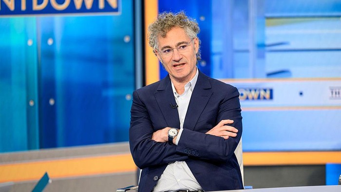 NEW YORK, NEW YORK - OCTOBER 23: Palantir CEO Alex Karp visits 