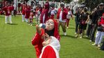 Alun-Alun Bandung Kembali Ramai Usai Dibuka untuk Umum