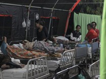 Gempa M 7,7 Rusak Faskes di NTT, 2 Rumah Sakit Lapangan Mulai Beroperasi