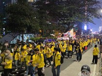 Demo BEM UI di Tosari Jakpus Bubar, Sempat Nyanyikan Indonesia Pusaka