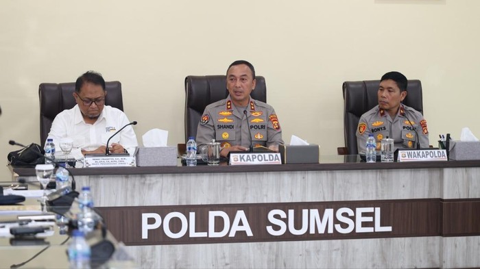 Entry Meeting BPK RI, Kapolda Sumsel Tekankan Transparansi Organisasi