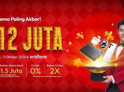 Diskon hingga Rp 12 Juta di Festival Belanja erafone 2026, Catat Waktunya!