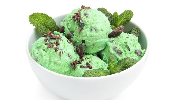 Es krim mint chocolate chip