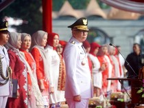 Pimpin Upacara HUT Ke-81 RI, Gubernur Lampung Serukan Kerja Nyata