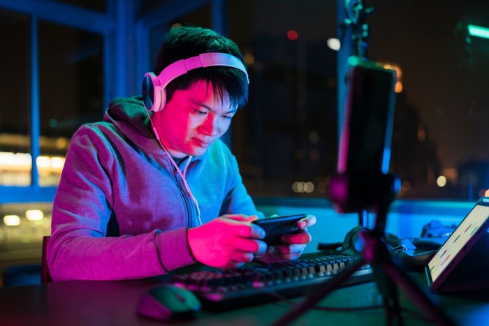 Ilustrasi Gamers