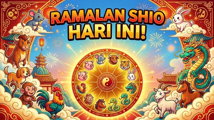 Ilustrasi ramalan shio hari ini.