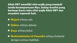 20 Sifat Wajib Allah SWT dan Maknanya