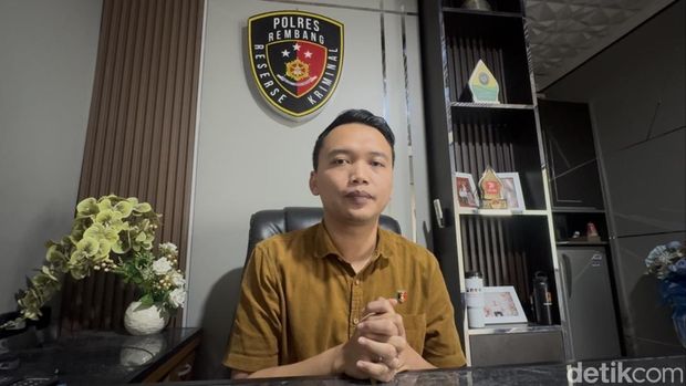 Kasatreskrim Rembang Kasat Reskrim Polres Rembang AKP Alva Zakya Akbar saat diwawancarai detikJateng Selasa (18/8/2026).