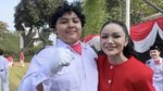 Haru Kris Dayanti Lihat Kellen Jadi Bagian Paskibra Upacara HUT RI di Sekolah