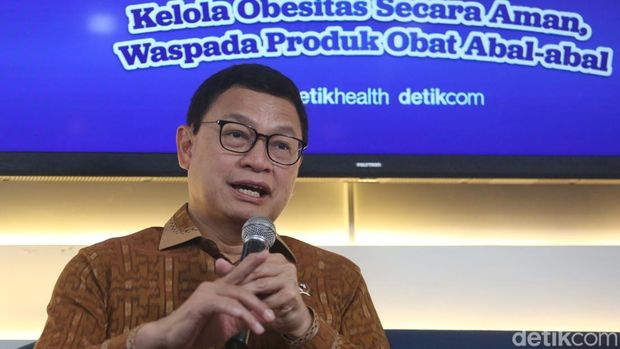 Kepala Badan Pengawas Obat dan Makanan (BPOM) Prof Dr dr Taruna Ikrar, M.Biomed