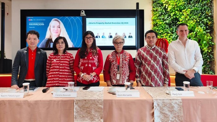 Media Briefing Jakarta Property Market Overview 2Q 2026 di Kantor JLL Indonesia.