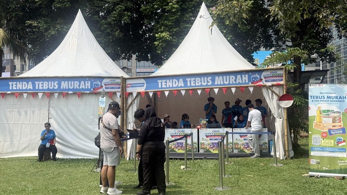 MyPertamina Pasar Rakyat di Hutan Kota GBK, Jakarta