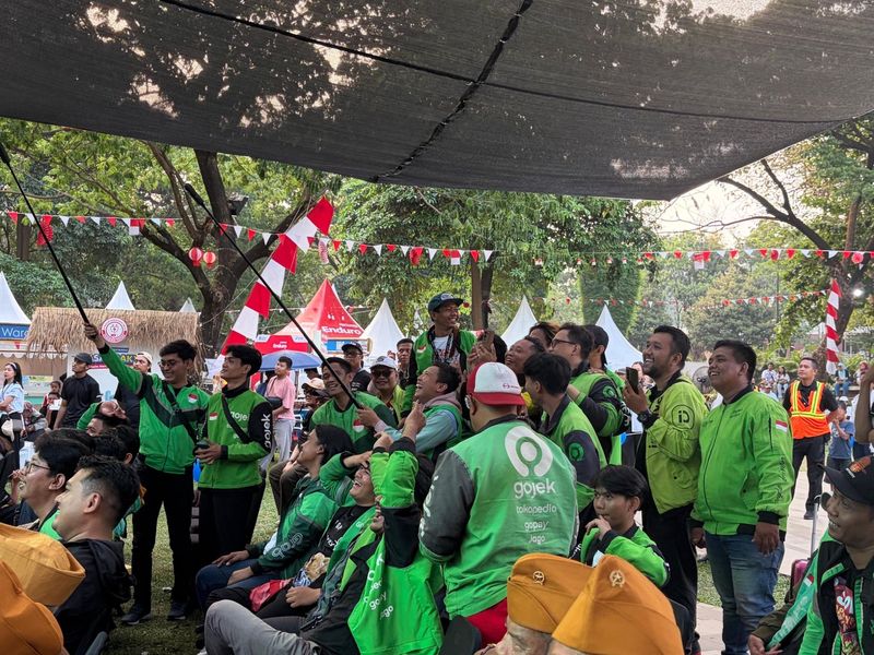 MyPertamina Pasar Rakyat yang digelar di Hutan Kota GBK, Jakarta
