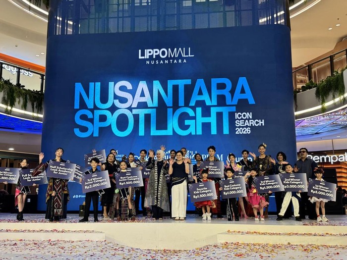 Nusantara Spotlight: Icon Search 2026 digelar di Lippo Mall Nusantara, Jakarta Pusat.