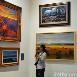 SBY Art Community Gelar Pameran Seni, Suarakan Perdamaian Lewat Lukisan