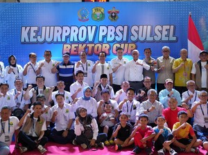 568 Atlet Unjuk Gigi di Kejuaraan Provinsi PBSI Sulsel Rektor Cup Unhas