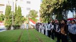 Potret Pengibaran Bendera Merah Putih di Tunisia, Meriahkan HUT ke-81 RI