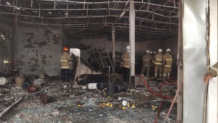 Kebakaran Usaha Katering di Tembalang Semarang Dipicu Regulator Gas Bocor