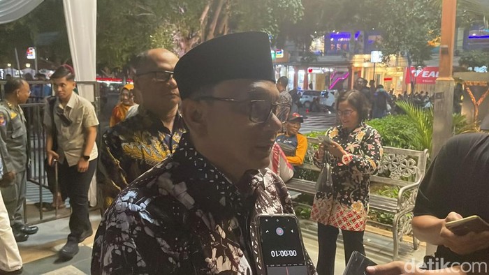 Plt Bupati Pati, Risma Ardhi Chandra ditemui di Alun-alun Pati, Selasa (18/8/2026).